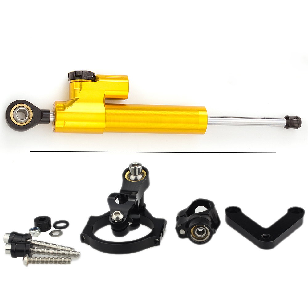 For Ducati 848 2008 - 2012 Mot - Steering Damper Stabilizer Kit Cnc review and price