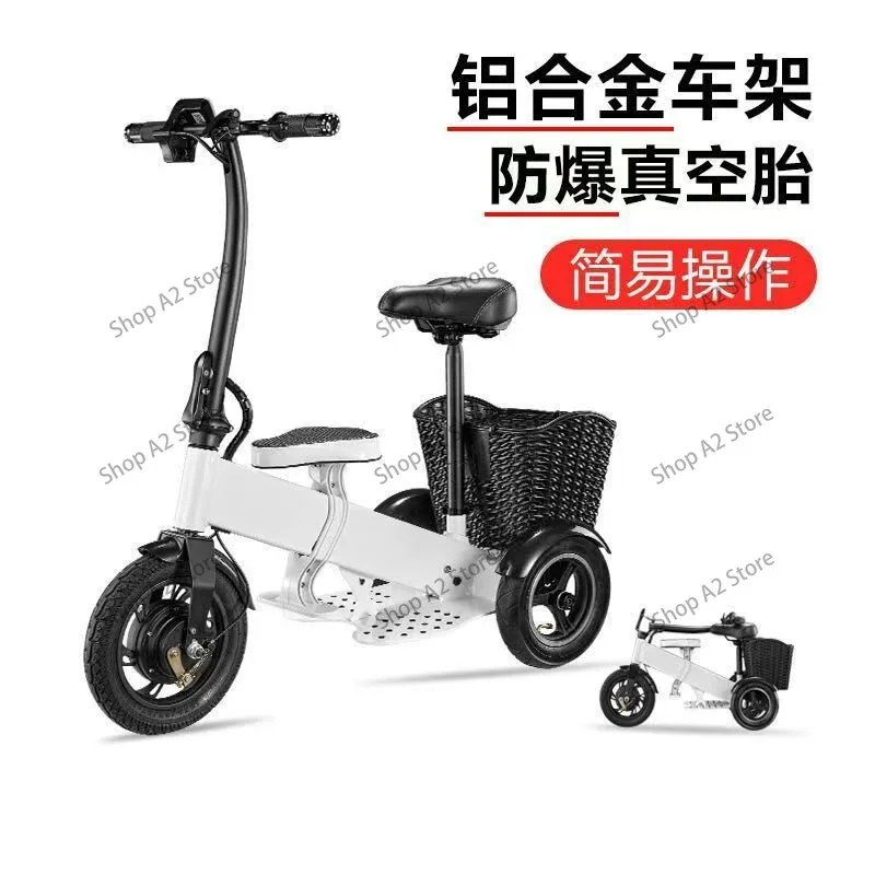 Folding 3‑Wheel Mobility Scoot - Folding Electric Scooter review and price