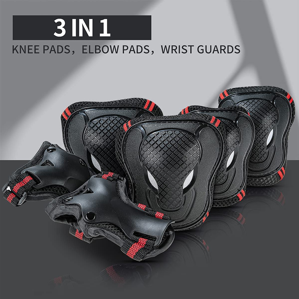 BraceTop 6Pcs/set Teens & Adul - Scooter Helmet Set review and price
