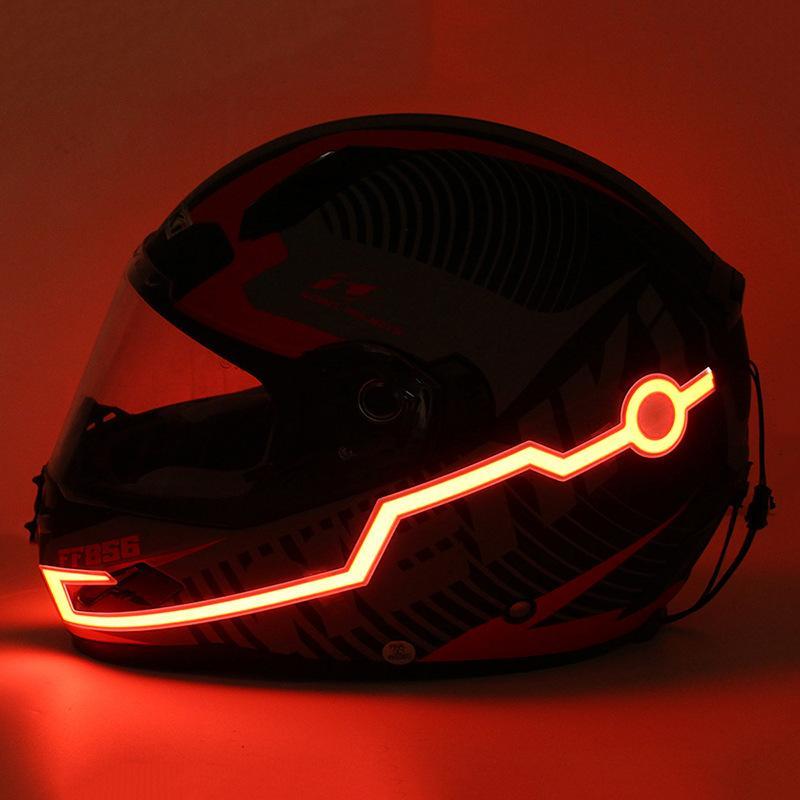 LED Motorcycle Helmet Warning  - Scooter Helmet Set review and price