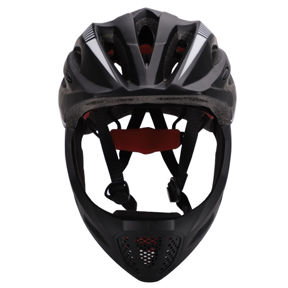 NEW LED Kids Full Face MTB Bik - Scooter Helmet Set review and price